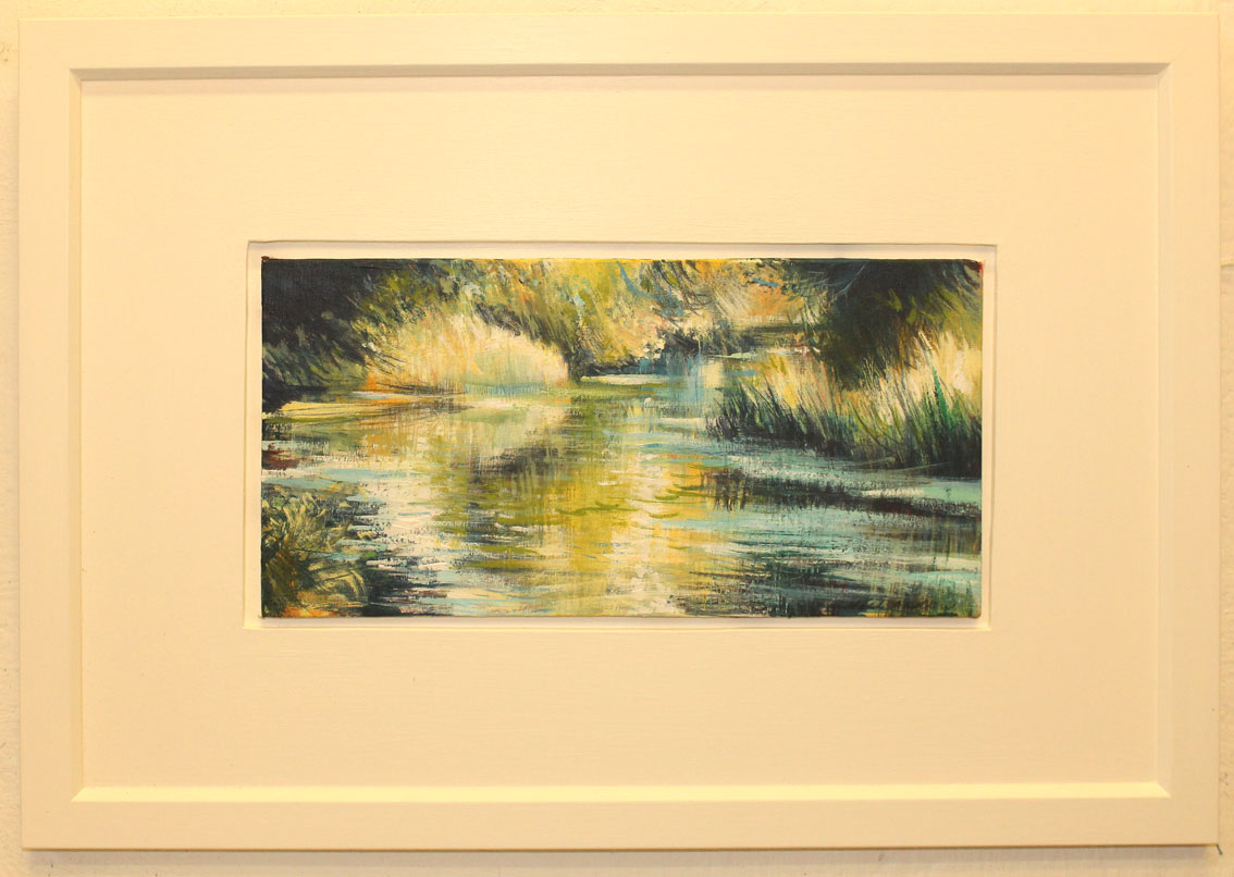 Nick-Andrew-Study-for-Ramenita-Acrylic-on-canvas-on-board-36-x14cm-framed