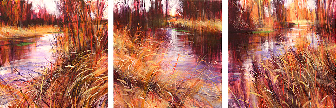 Nick-Andrew-Averia-triptychacrylic-on-canvas-45x140cm